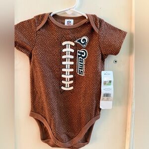 NWT NFL team Apparel Los Angeles Rams Football Romper